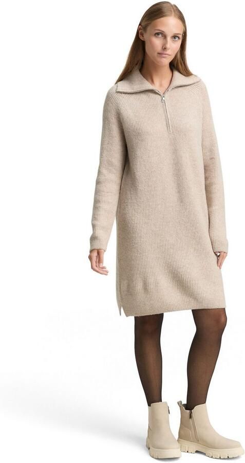 Tom Tailor Denim Gebreide jurk met structuur - Foto 4