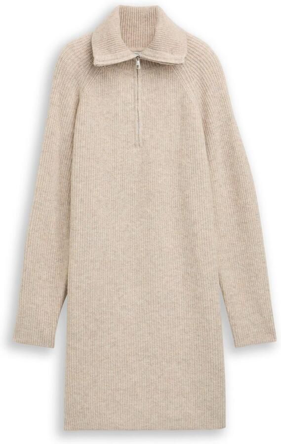 Tom Tailor Denim Gebreide jurk met structuur - Foto 3