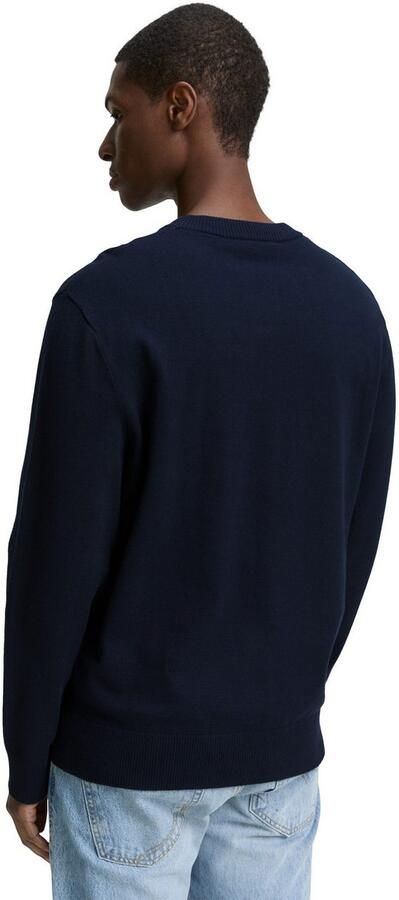 Tom Tailor Denim Regular fit gebreide pullover van katoen - Foto 6