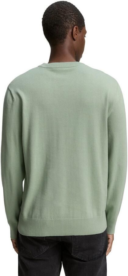 Tom Tailor Denim Regular fit gebreide pullover van katoen - Foto 4