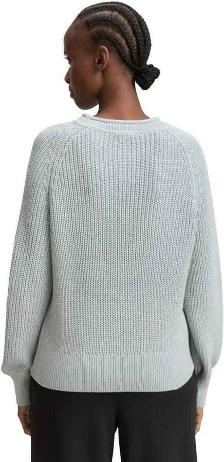 Tom Tailor Denim Regular fit gebreide pullover van katoenmix - Foto 3