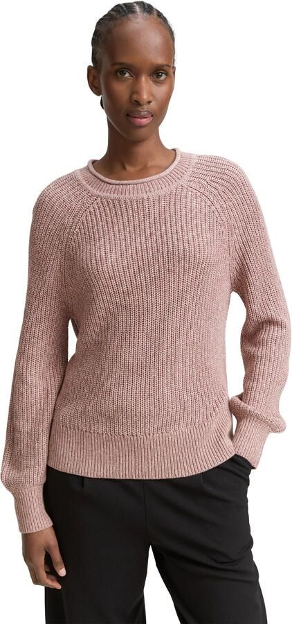 Tom Tailor Denim Regular fit gebreide pullover van katoenmix - Foto 6