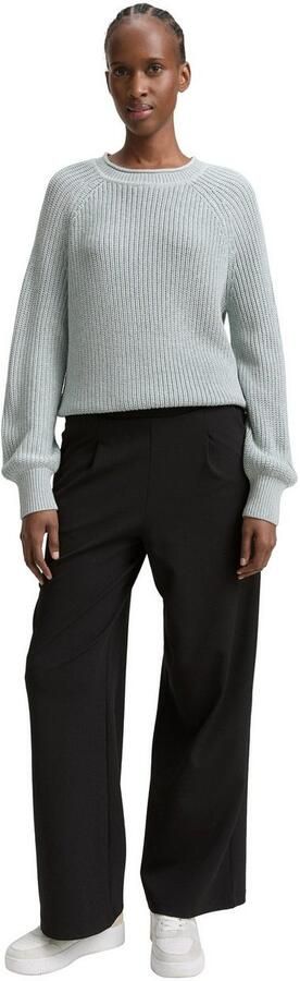 Tom Tailor Denim Regular fit gebreide pullover van katoenmix - Foto 4