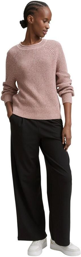 Tom Tailor Denim Regular fit gebreide pullover van katoenmix - Foto 5