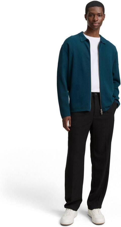 Tom Tailor Denim Gebreide trui met een ritssluiting - Foto 4