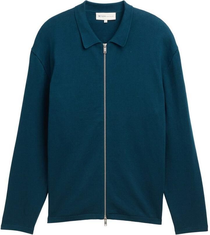 Tom Tailor Denim Gebreide trui met een ritssluiting - Foto 3