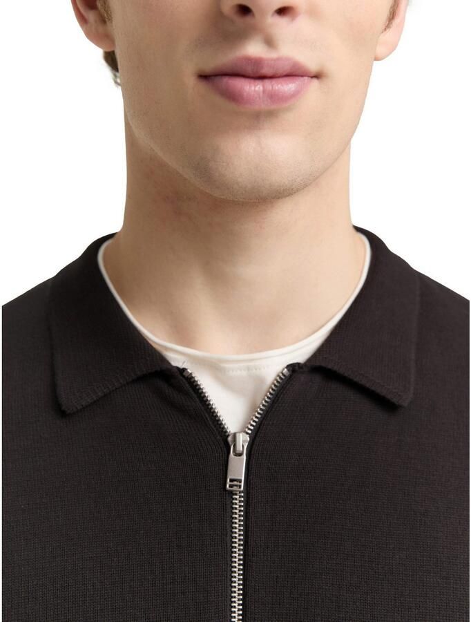 Tom Tailor Denim Gebreide trui met een ritssluiting - Foto 2