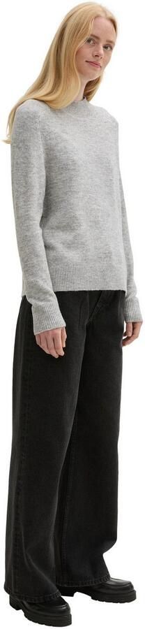 Tom Tailor Denim Gebreide trui met extra lange mouwen - Foto 4