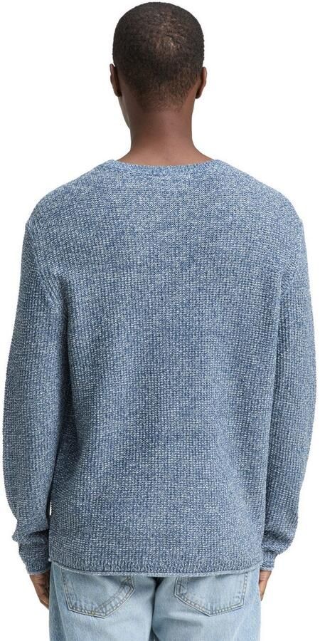 Tom Tailor Denim Gebreide trui met geborduurd logo - Foto 5