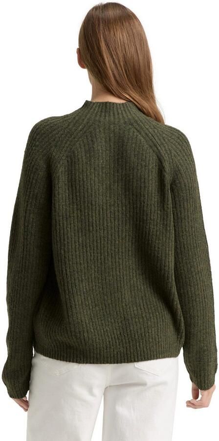 Tom Tailor Denim Gebreide trui met opstaande kraag - Foto 5