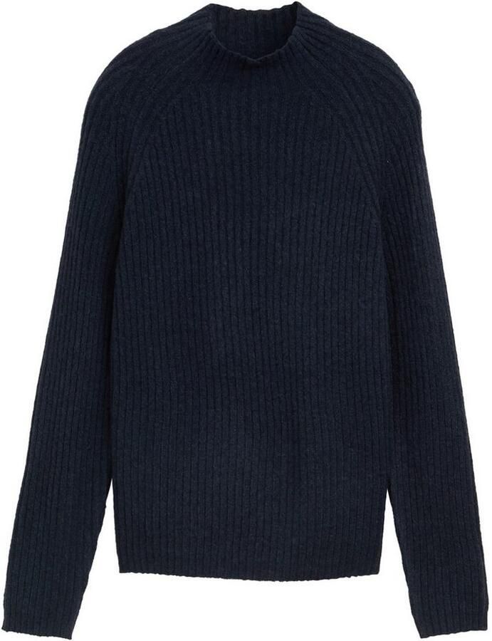 Tom Tailor Denim Gebreide trui met opstaande kraag