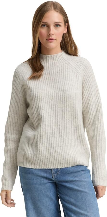 Tom Tailor Denim Regular fit gebreide pullover met katoen - Foto 6