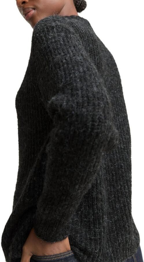 Tom Tailor Denim Gebreide trui met opstaande kraag - Foto 4