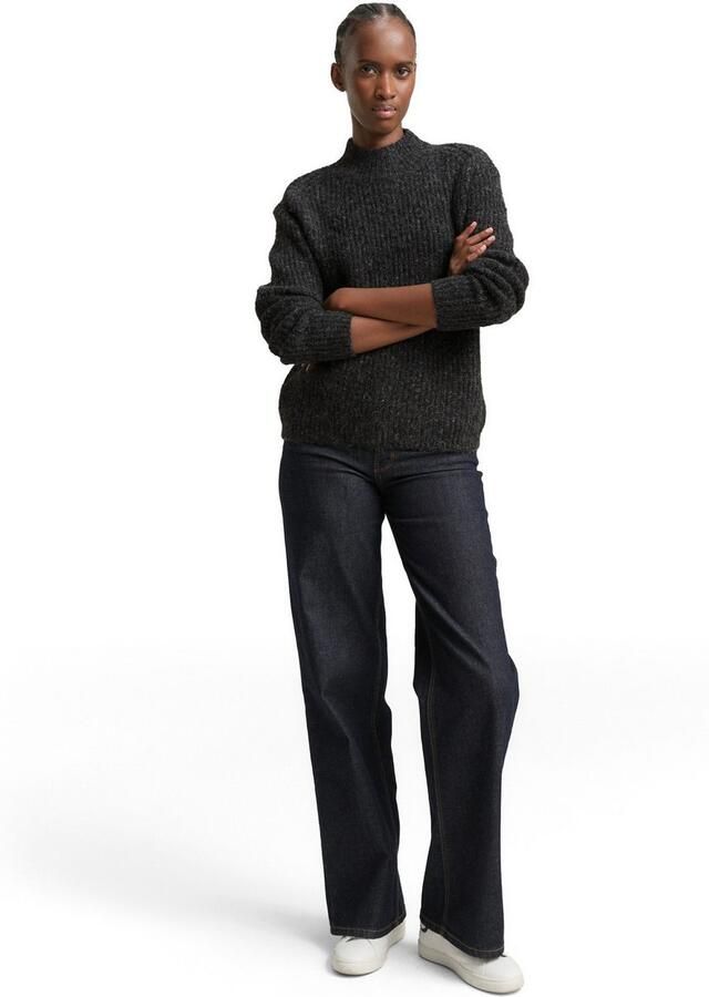 Tom Tailor Denim Gebreide trui met opstaande kraag - Foto 3