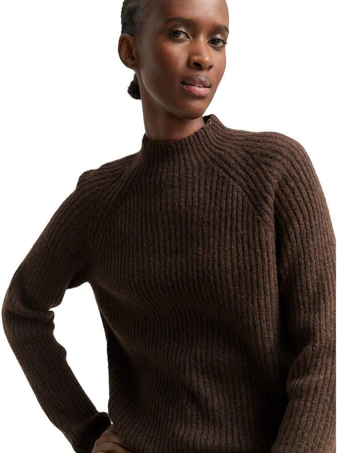 Tom Tailor Denim Gebreide trui met opstaande kraag - Foto 2