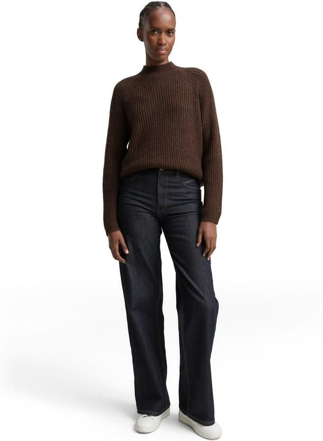 Tom Tailor Denim Gebreide trui met opstaande kraag - Foto 3