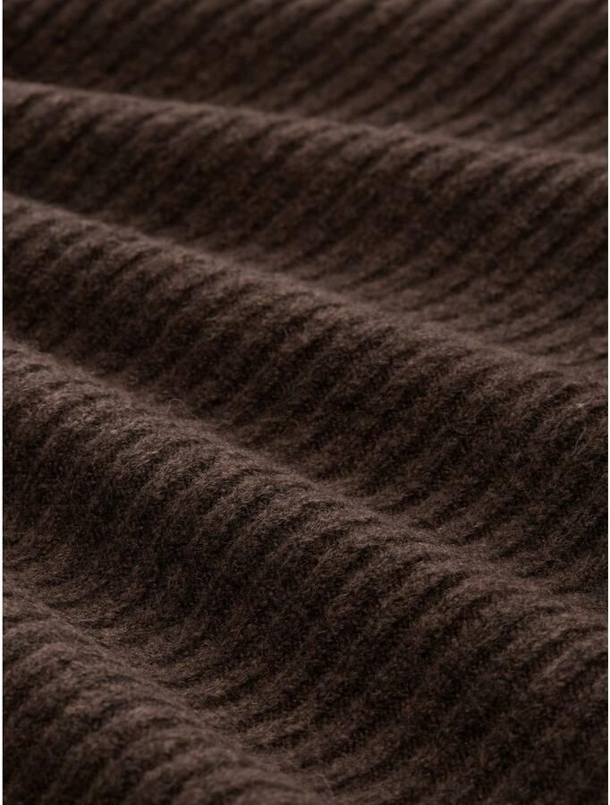 Tom Tailor Denim Gebreide trui met opstaande kraag