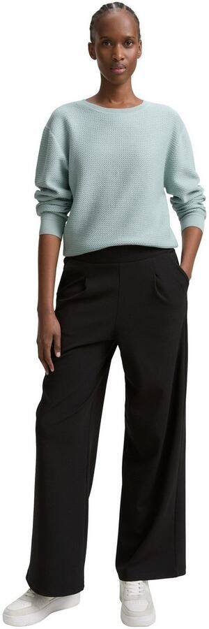 Tom Tailor Denim Gebreide trui met ribboorden - Foto 5