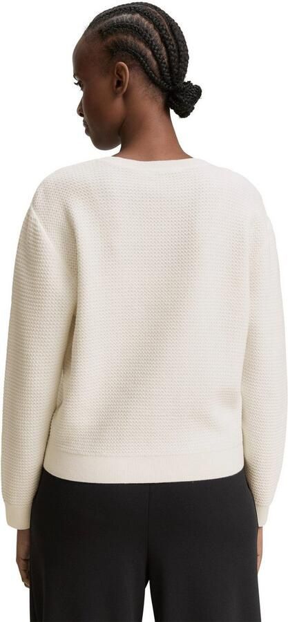 Tom Tailor Denim Gebreide trui met ribboorden - Foto 4