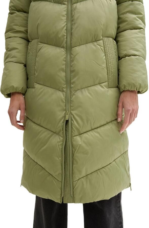 Tom Tailor Denim Gewatteerde jas met een capuchon