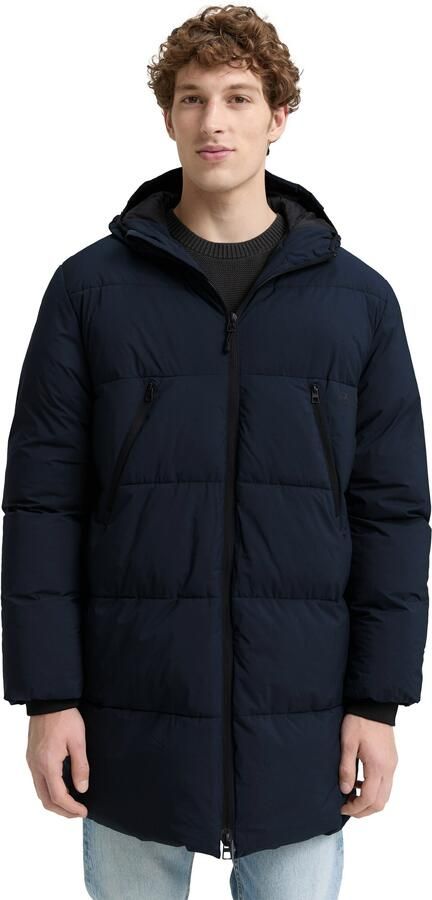 Tom Tailor Denim Gewatteerde jas met logoprint - Foto 5