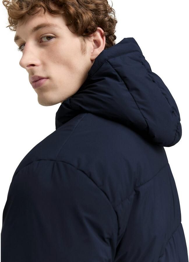 Tom Tailor Denim Gewatteerde jas met logoprint - Foto 4