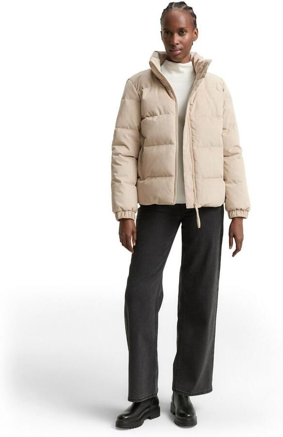 Tom Tailor Denim Gewatteerde jas met opstaande kraag - Foto 3