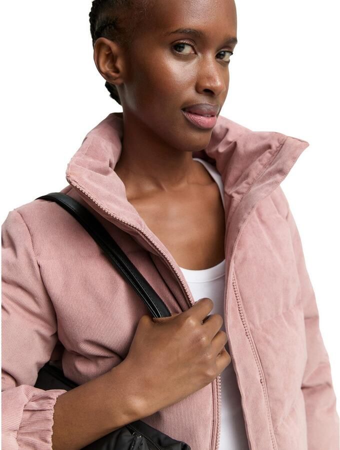 Tom Tailor Denim Gewatteerde jas met opstaande kraag - Foto 2