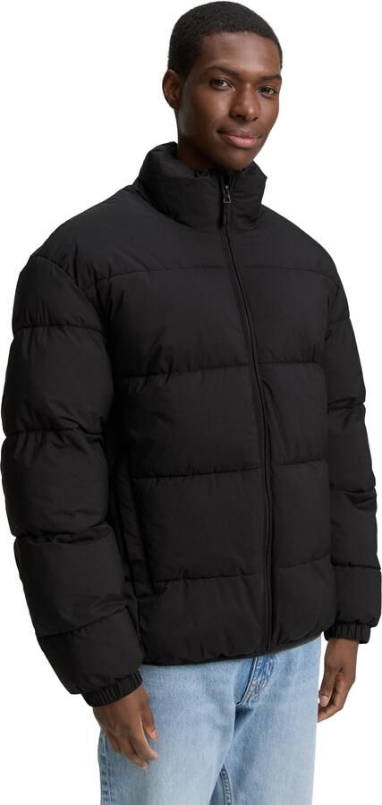 Tom Tailor Denim Regular fit gewatteerd jack met opstaande kraag - Foto 6