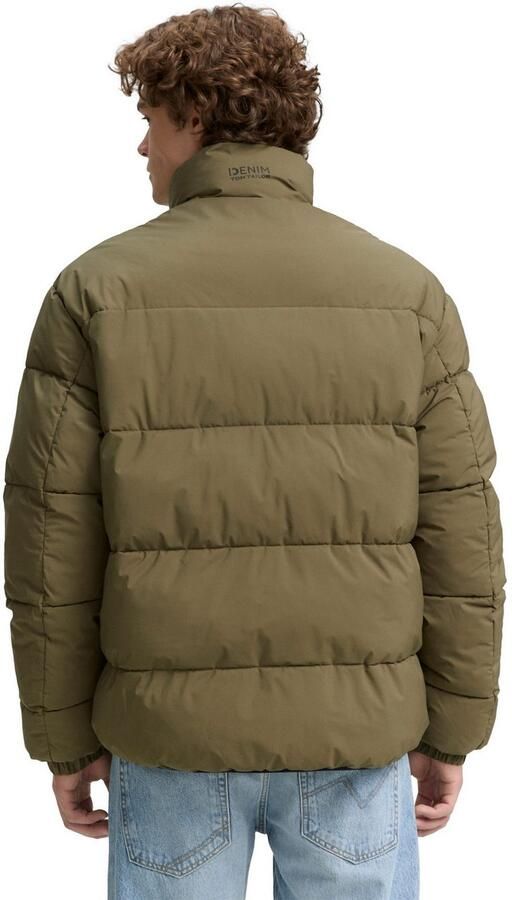 Tom Tailor Denim Regular fit gewatteerd jack met opstaande kraag - Foto 4