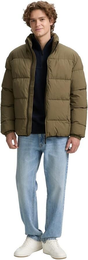 Tom Tailor Denim Regular fit gewatteerd jack met opstaande kraag - Foto 5