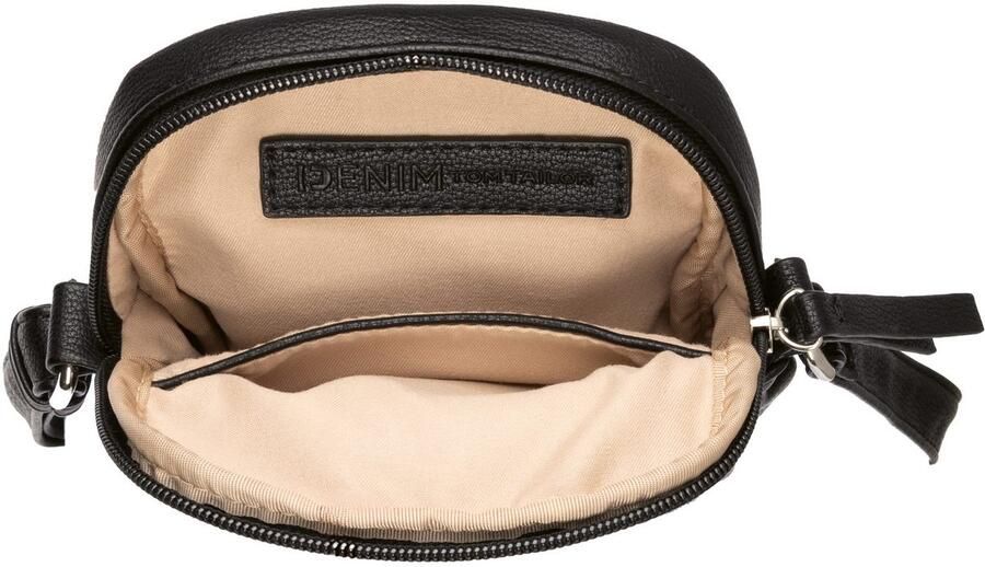 Tom Tailor Denim Gsm-tasje Maxime van glad imitatieleer met tonale logo in praktische formaten - Foto 2