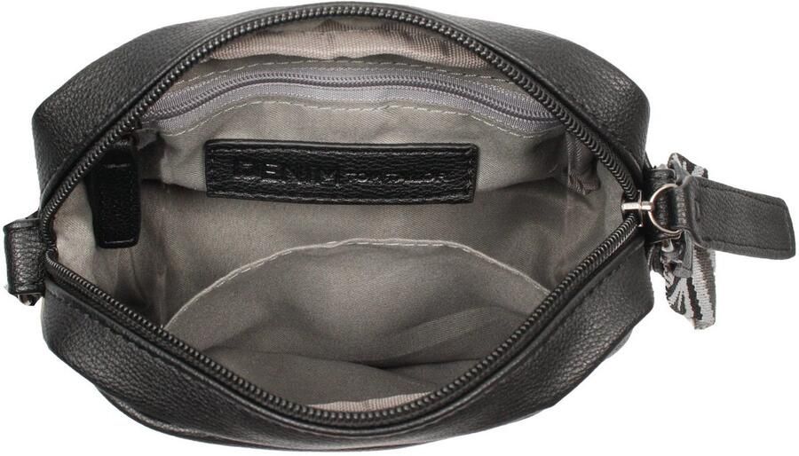 Tom Tailor Denim Handtas Mena zacht materiaal en benadrukt door kleurrijke statement-webbanden