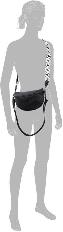 Tom Tailor Denim Heuptasje Mena Moderne heuptas met kleurrijke schouderriemen - Foto 3