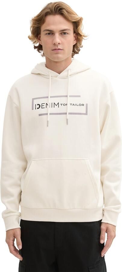 Tom Tailor Denim Hoodie met grote logoprint - Foto 5