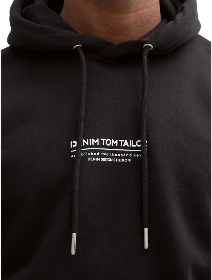 Tom Tailor Denim Hoodie met logoprint - Foto 2