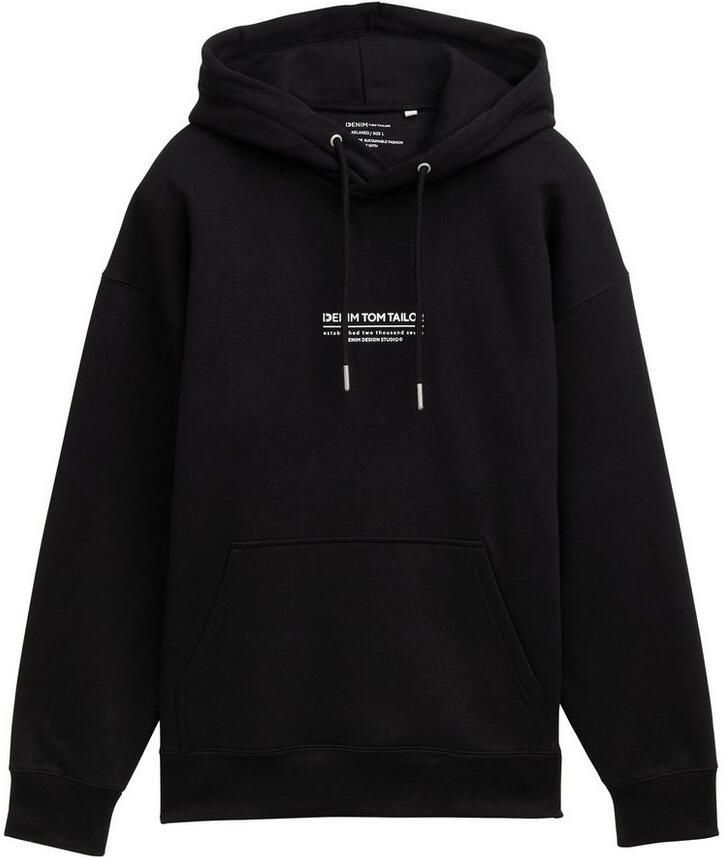 Tom Tailor Denim Hoodie met logoprint