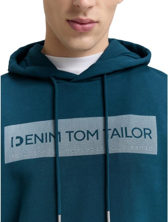 Tom Tailor Denim Hoodie met logoprint - Foto 2