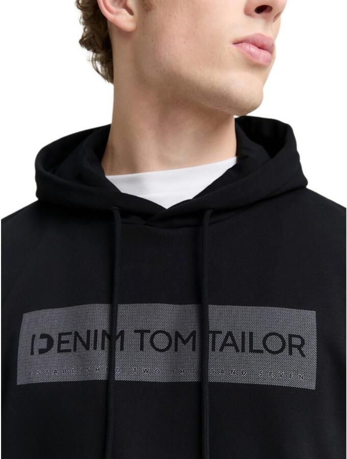 Tom Tailor Denim Hoodie met logoprint - Foto 3