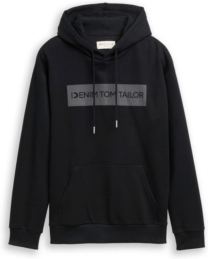 Tom Tailor Denim Hoodie met logoprint