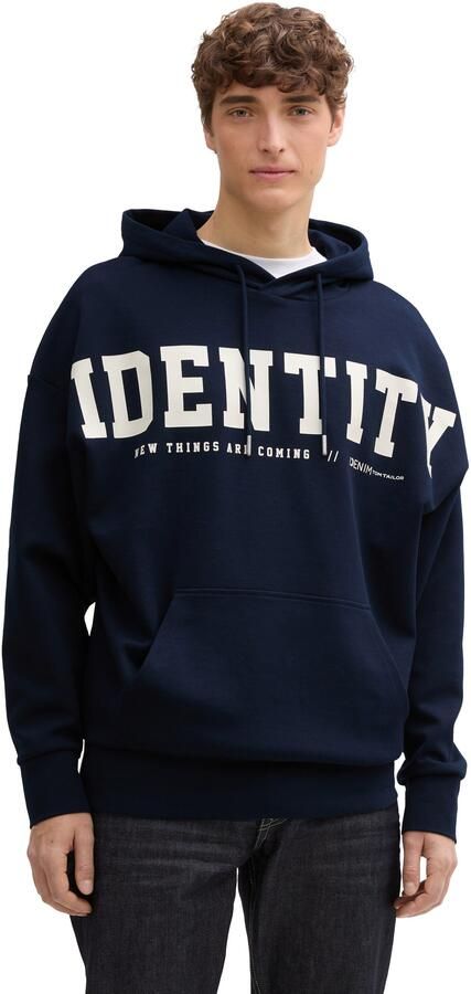 Tom Tailor Denim Hoodie met state t-print - Foto 5