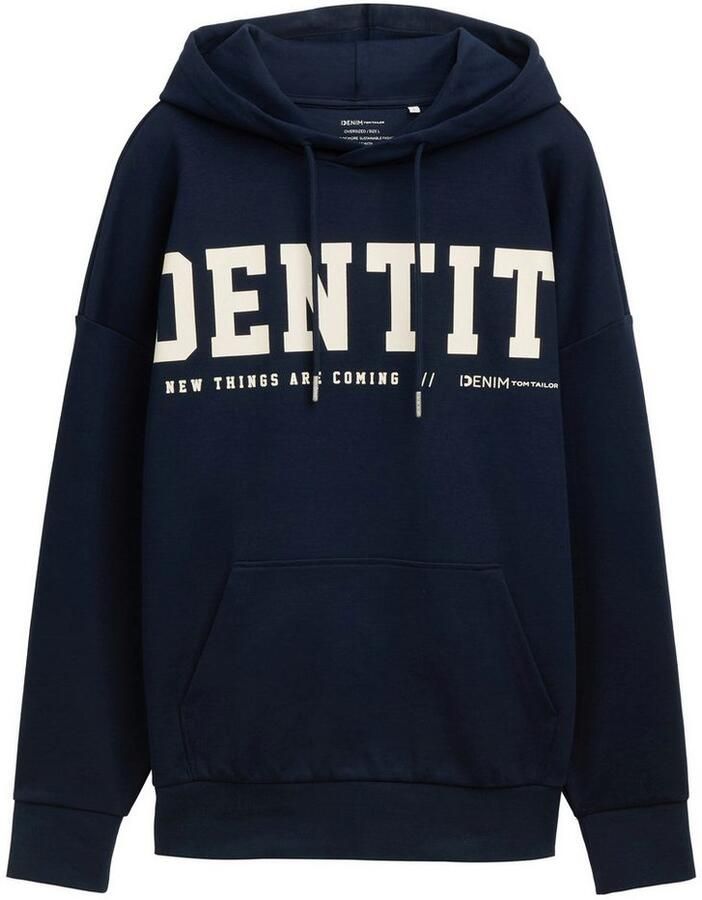 Tom Tailor Denim Hoodie met state t-print