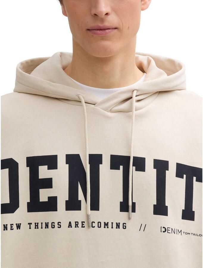 Tom Tailor Denim Hoodie met state t-print - Foto 2