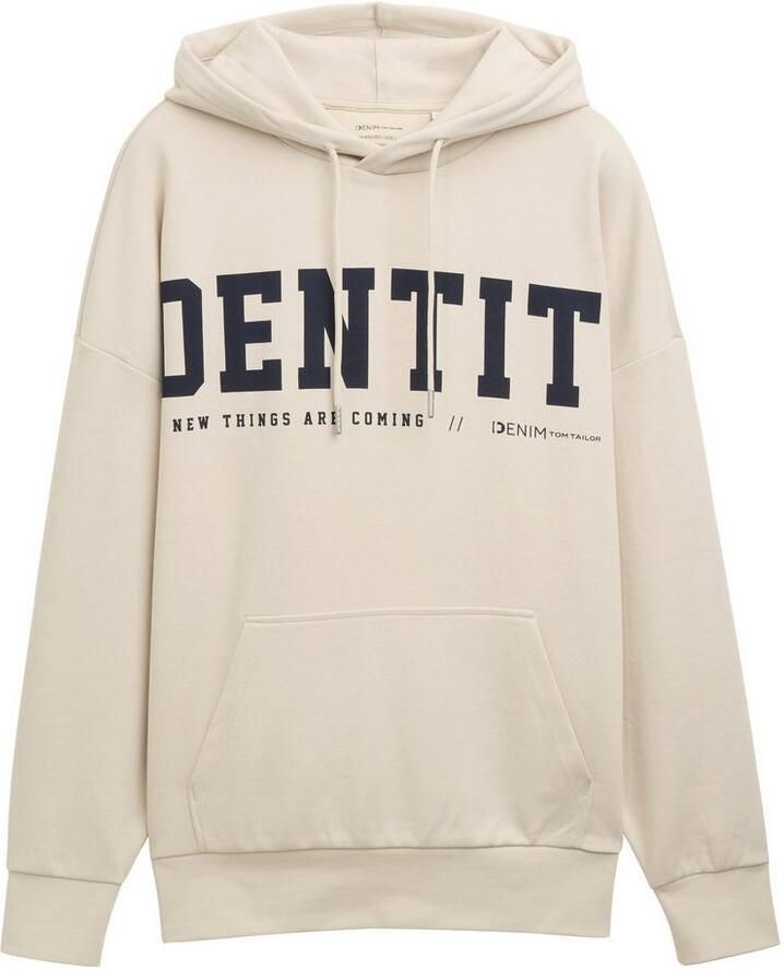 Tom Tailor Denim Hoodie met state t-print