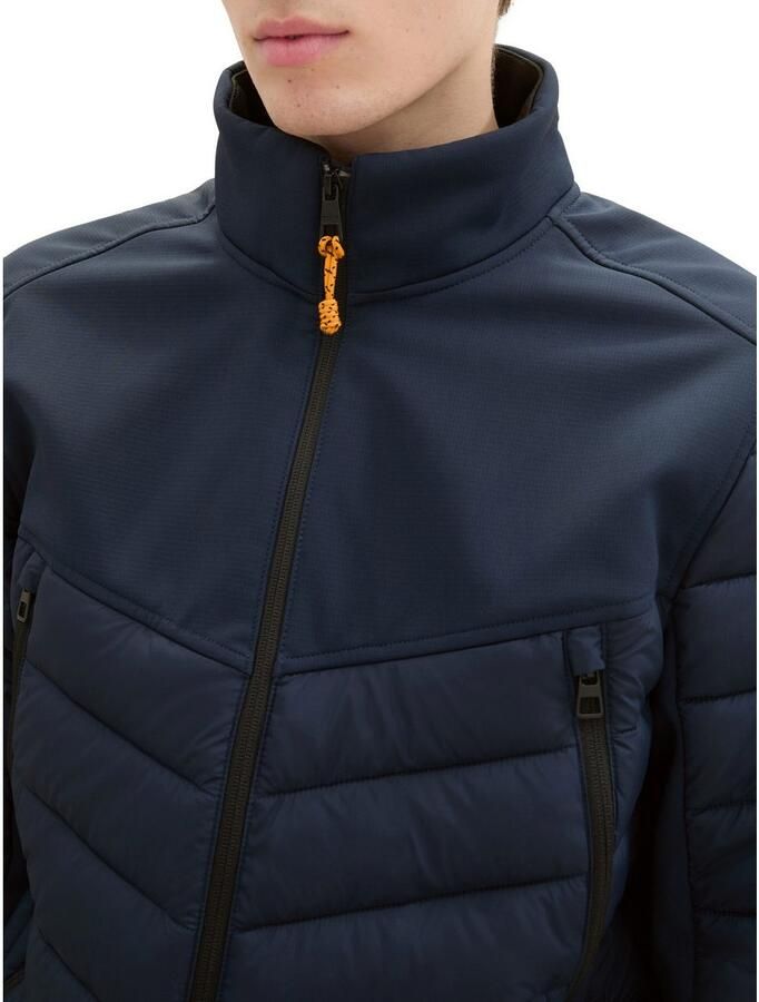 Tom Tailor Denim Hybride jas met opstaande kraag