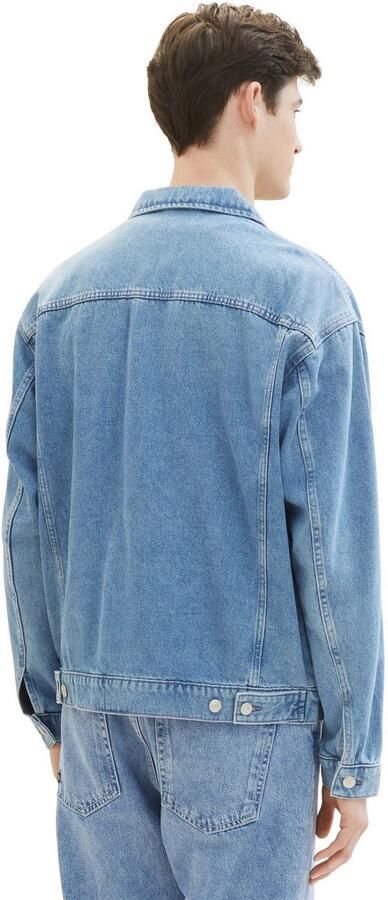 Tom Tailor Denim Jeansjack met knoopsluiting - Foto 4
