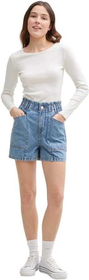 Tom Tailor Denim Jeansshort in de four-pocket stijl - Foto 5