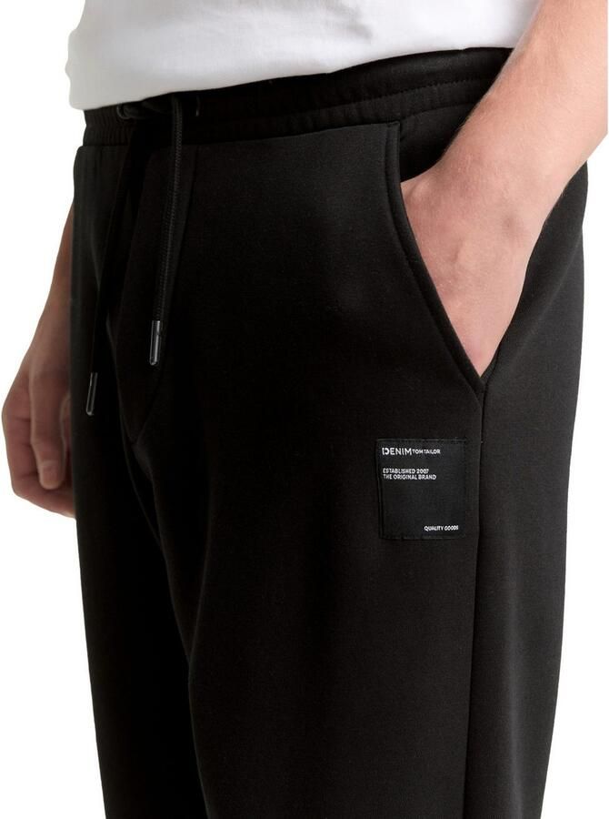 Tom Tailor Denim Joggingbroek met geborduurd logo - Foto 2