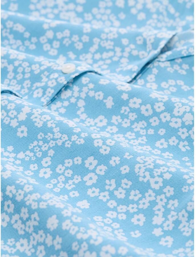 Tom Tailor Denim Loose fit blouse met all-over motief - Foto 2