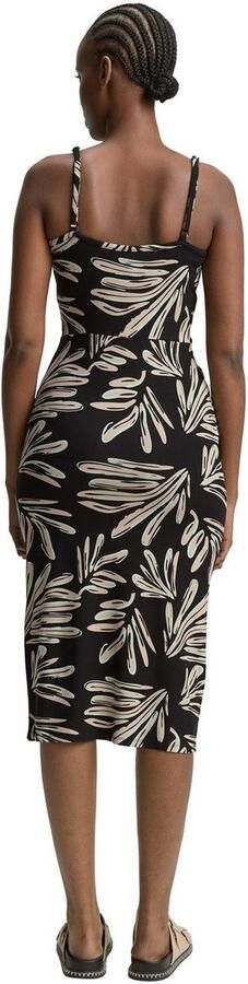 Tom Tailor Denim Nauwsluitende vrijetijdsjurk met plooien in de taille - Foto 5